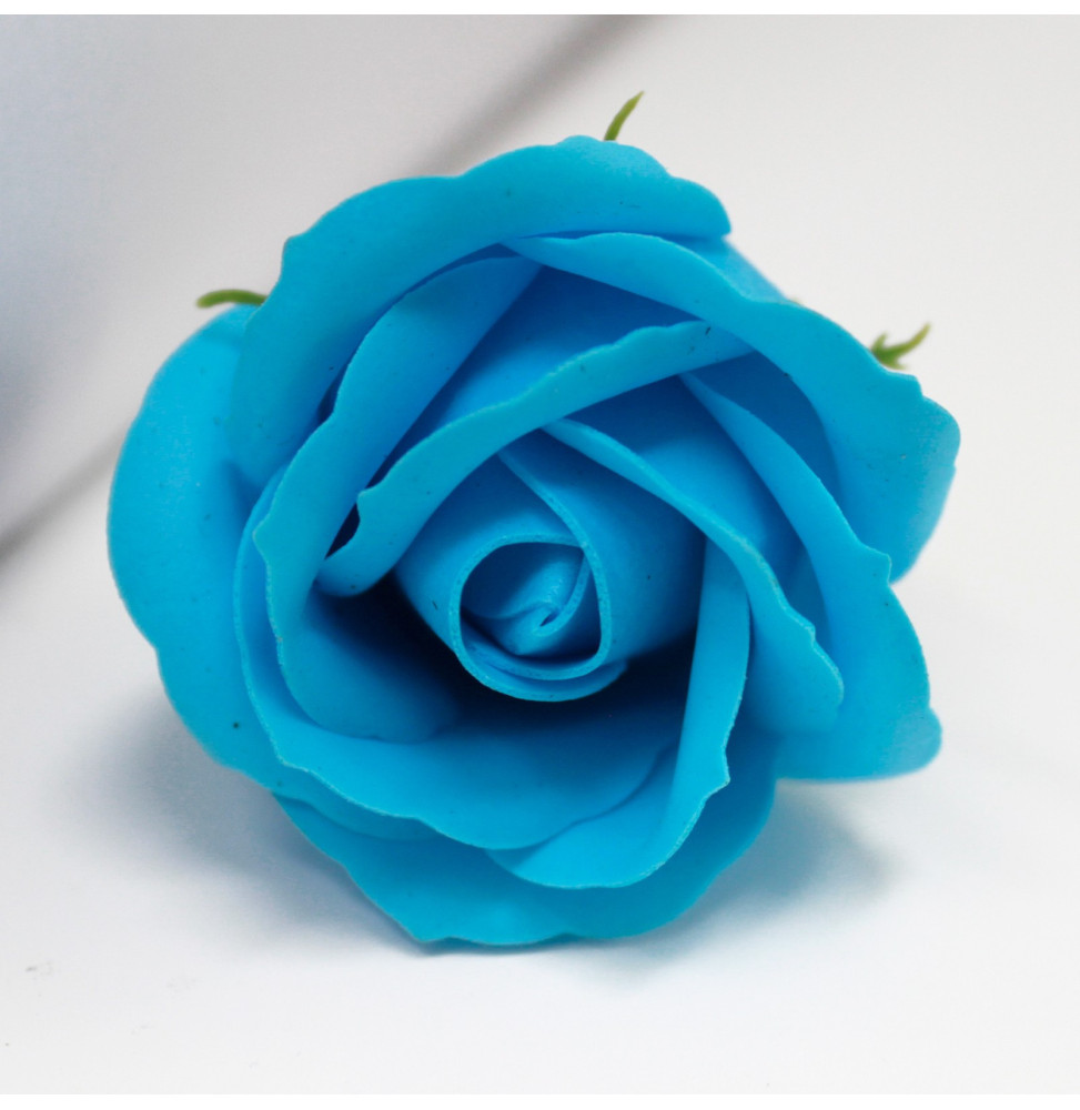 Flor de manualidades deco mediana - azul - Jabón