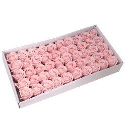 Medium deco craft flower - pink - Soap