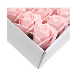 Flor de manualidades deco mediana - rosado - Jabón