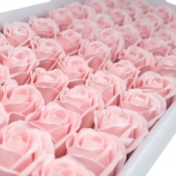 Medium deco craft flower - pink - Soap