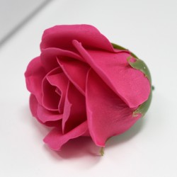 Flor artesanal deco mediana - Rosa - Xabón