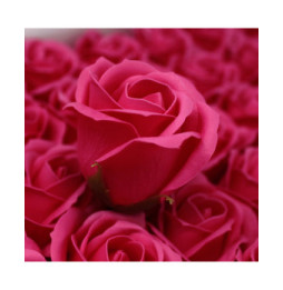 Flor de manualidades deco mediana - Rosa - Jabón