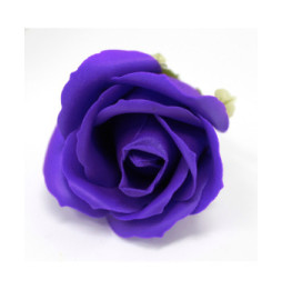 Flor de manualidades deco mediana - violeta - Jabón