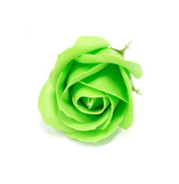 Flor de manualidades deco mediana - verde - Jabón