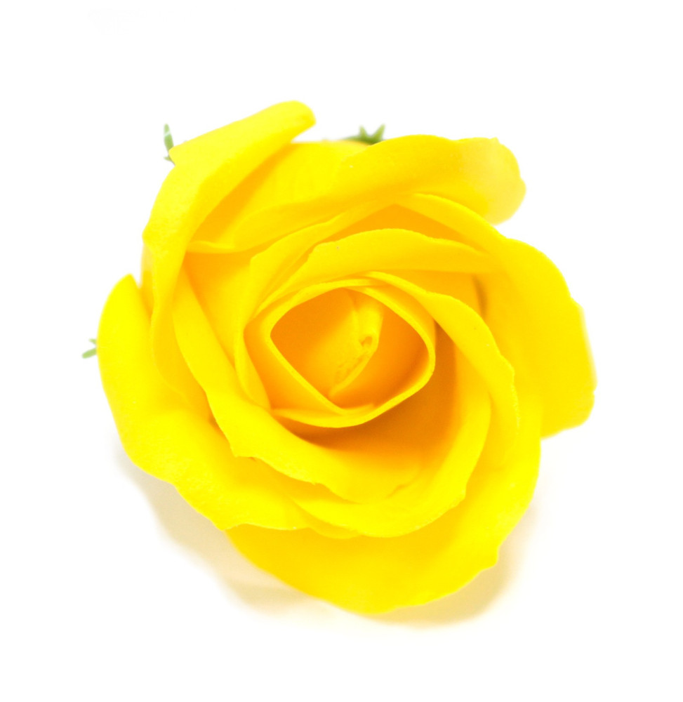 Flor de manualidades deco mediana - amarillo - Jabón