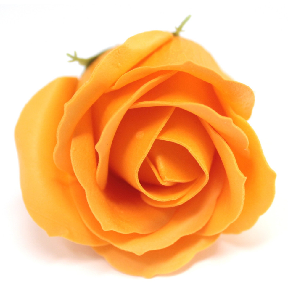 Flor de manualidades deco mediana - naranja - Jabón