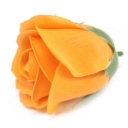 Medium deco craft flower - orange - Soap