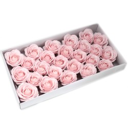 Grande fiore decorativo artigianale - rosa baby - Sapone