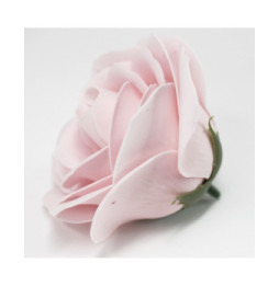 Flor de manualidades deco grande - rosa bebé - Jabón