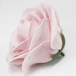 Grande fiore decorativo artigianale - rosa baby - Sapone