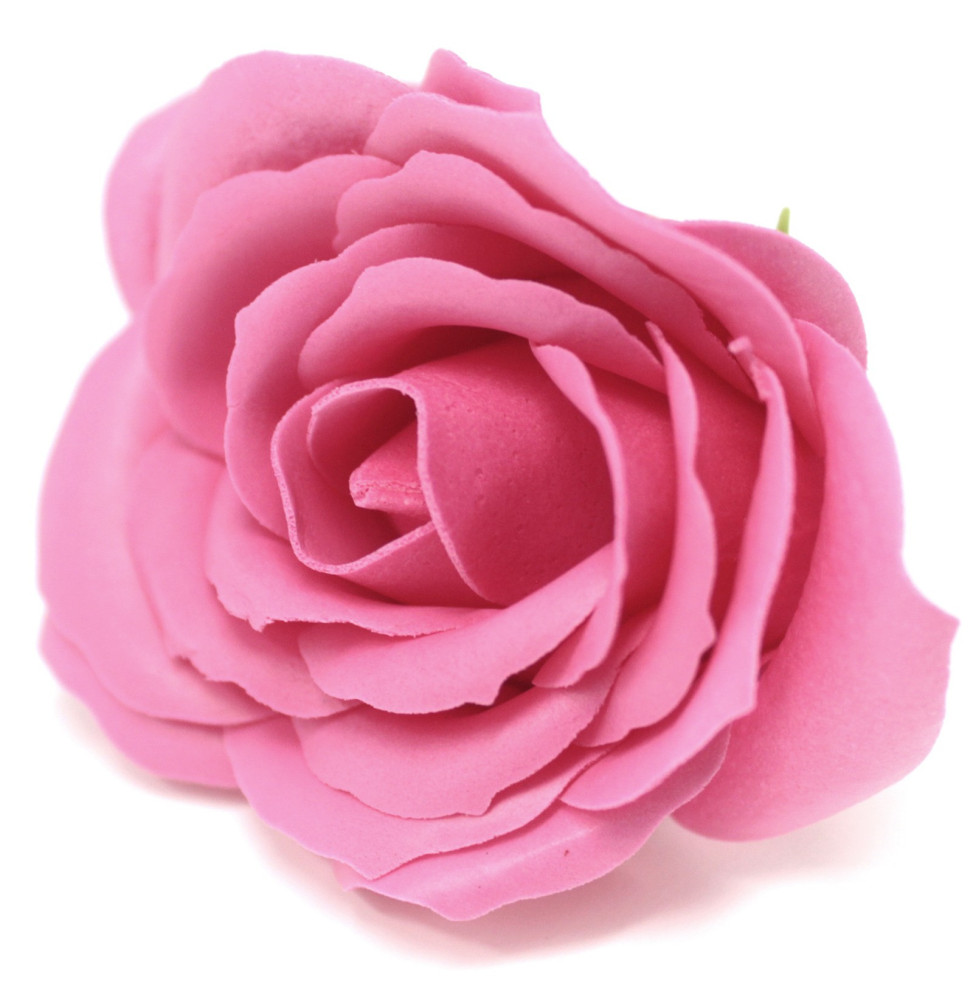 Flor de manualidades deco grande - rosa - Jabón