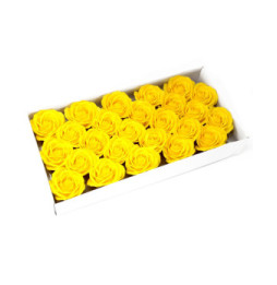 Flor de manualidades deco grande - amarillo - Jabón