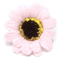 Artesanía de flores de girasol deco medio - rosa - Xabón