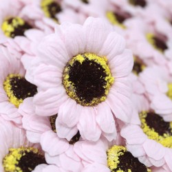 Fiore di girasole decorativo artigianale medio - rosa - Sapone