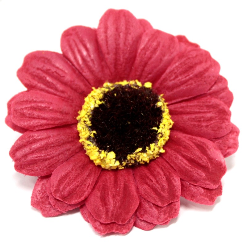 Sunflower crafts deco medium - red - Soap-SOAP FLOWERS-HOSTENATURA