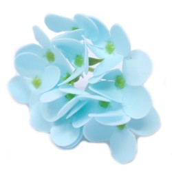 Artigianato con fiori di sapone - Giacinto - celeste - Sapone