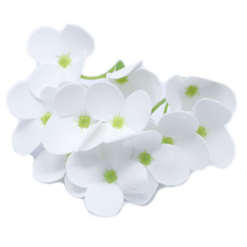 Savon Fleurs Artisanat - Jacinthe - blanc - Savon-FLEURS DE SAVON-HOSTENATURA