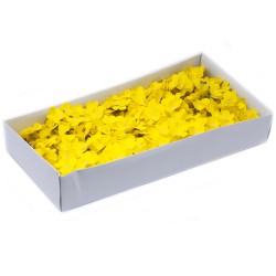 Artigianato con fiori di sapone - Giacinto - giallo - Sapone