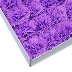 Zeep Flower Crafts - anjers - Violet - Zeep