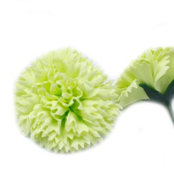 Soap Flower Crafts - carnations - Lime - Soap