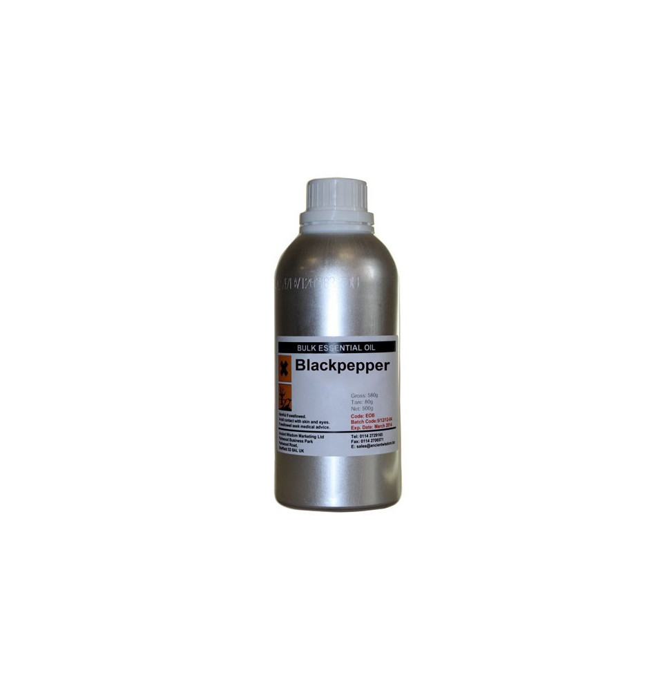 Aceite Esencial 500ml - Pimienta negra