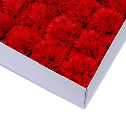 Zeep Flower Crafts - anjers - Rood - Zeep