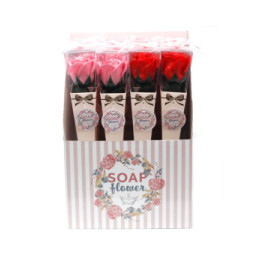 Flores de Jabón - Rosas Medium - 1 unidad - Color aleatorio - 30x5cm