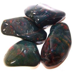 L Tumble Stones - Bloodstone - 24 unitate