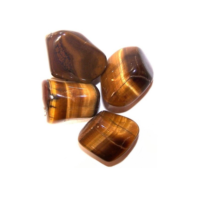 Olho de Tigre (ouro) - L Tumble Stones - 1 unidade-Pedras preciosas, minerais e cristais-HOSTENATURA