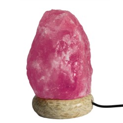 Hochwertige USB Natursalzlampe - 11,5 cm (mehrfach)