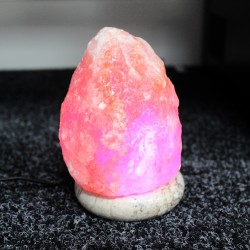 Quality USB Natural Salt Lamp - 11.5 cm (multi)