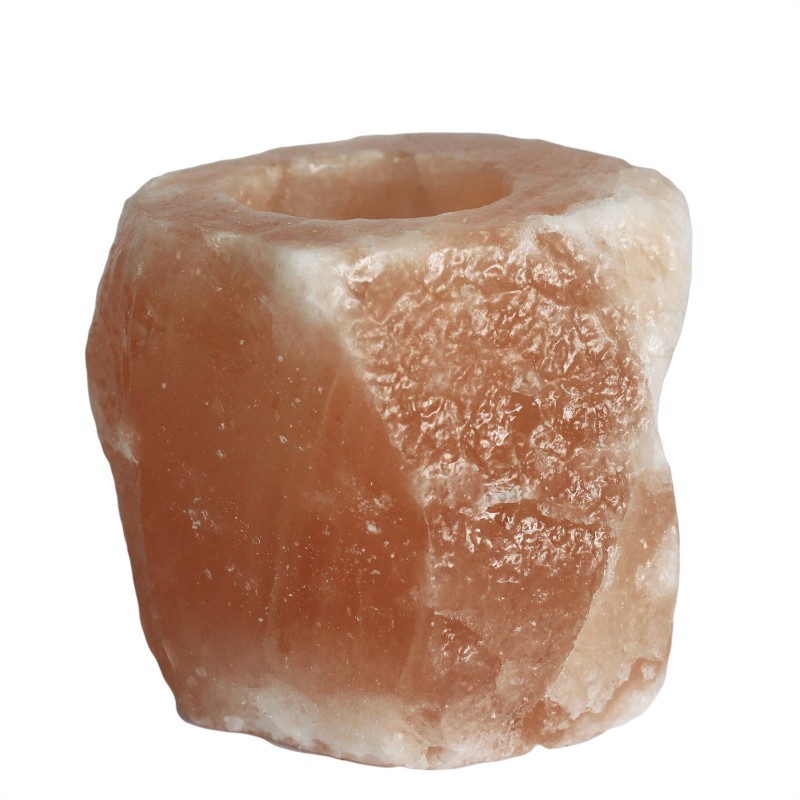 Natural quality candle salt shaker-HIMALAYAN SALT LAMPS-HOSTENATURA