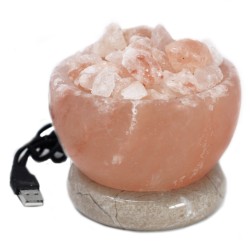 USB Salt Lamp - Fire Bowl