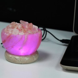 USB Salt Lamp - Fire Bowl