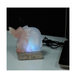 Lámpara de sal USB - Elefante