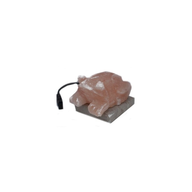 Himalayan Salt Lamp in the shape of a toad USB (Multi)-HIMALAYAN SALT LAMPS-HOSTENATURA