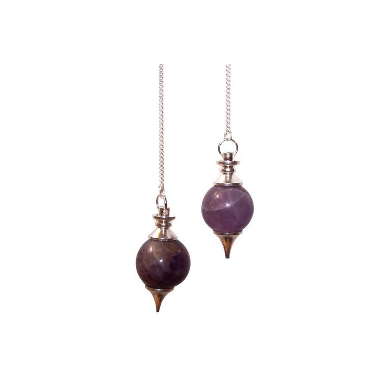 Kugel Pendel - Amethyst-GEMS SPHÄREN PENDEL-HOSTENATURA