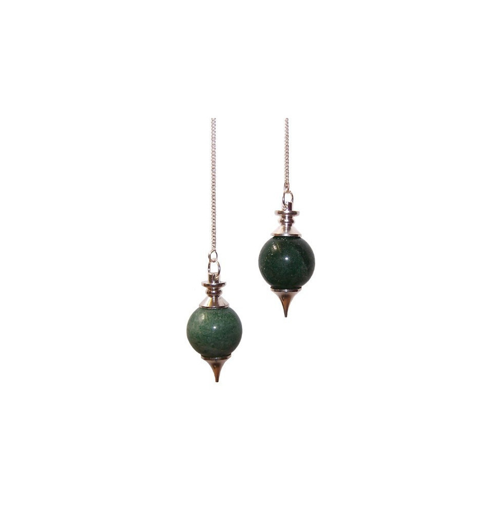 Sphere Pendulums - Green Aventurine