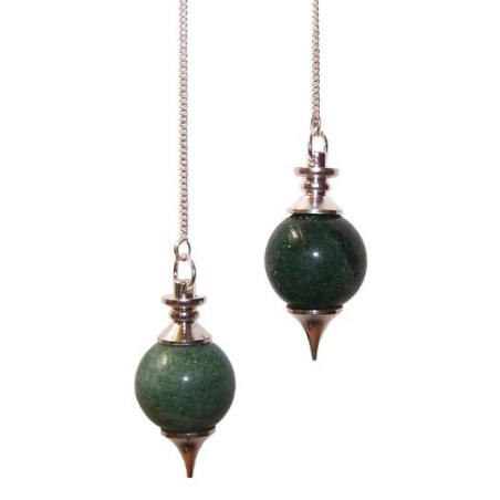 Pendule sferice - Aventurine verde