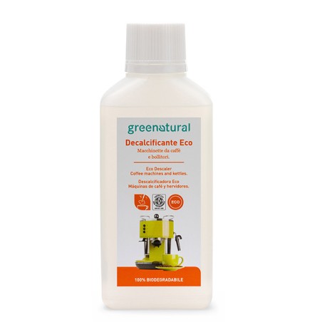 GREENNATURAL ECOLOGICAL COFFEE MAKER AND KETTLE DESCALER 250 ML