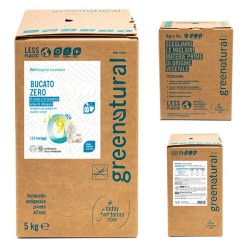 ZERO 5KG ECOLOGISCH HAND- EN WASMACHINEWASMIDDEL BAG IN DOOS GROENNATURAL