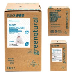 HAND AND WASHING MACHINE DETERGENT WOOL AND DELICATES 5KG ECO-FRIENDLY BAG IN BOX GREENNATURAL