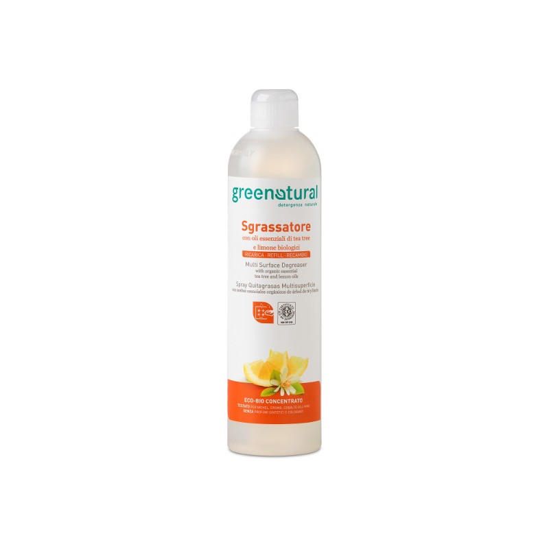 DESENGREIXANT RECÀRREGA 500 ML ECOLÒGIC GREENNATURAL-NETEJA ECOLÒGICA-HOSTENATURA