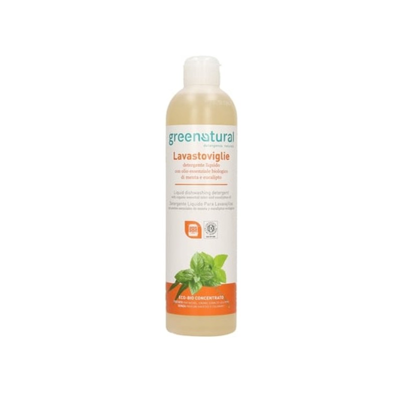 DETERGENT LIQUID PER A RENTAVAIXELLES 500 ML ECOLÒGIC GREENNATURAL-NETEJA ECOLÒGICA-HOSTENATURA