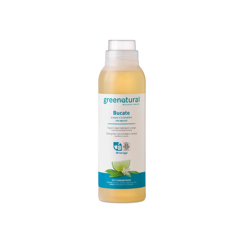 DETERGENTE PARA LAVAGEM E MÃOS CITRUS 1 LITRO ECOLÓGICO VERDE NATURAL-LIMPEZA ECOLÓGICA-HOSTENATURA