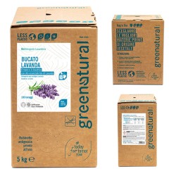 LAVENDER HAND AND WASHING MACHINE DETERGENT 5KG ECO-FRIENDLY BAG IN BOX GREENNATUAL