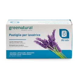 GREENTABS 24 Stück UMWELTFREUNDLICHE LAVENDEL WASCHMASCHINENKAPSELN GREENNATURAL