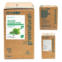 DETERGENT MULTIUÓS MENTA & EUCALIPTE 5KG BAG IN BOX ECOLÒGIC GREENNATURAL