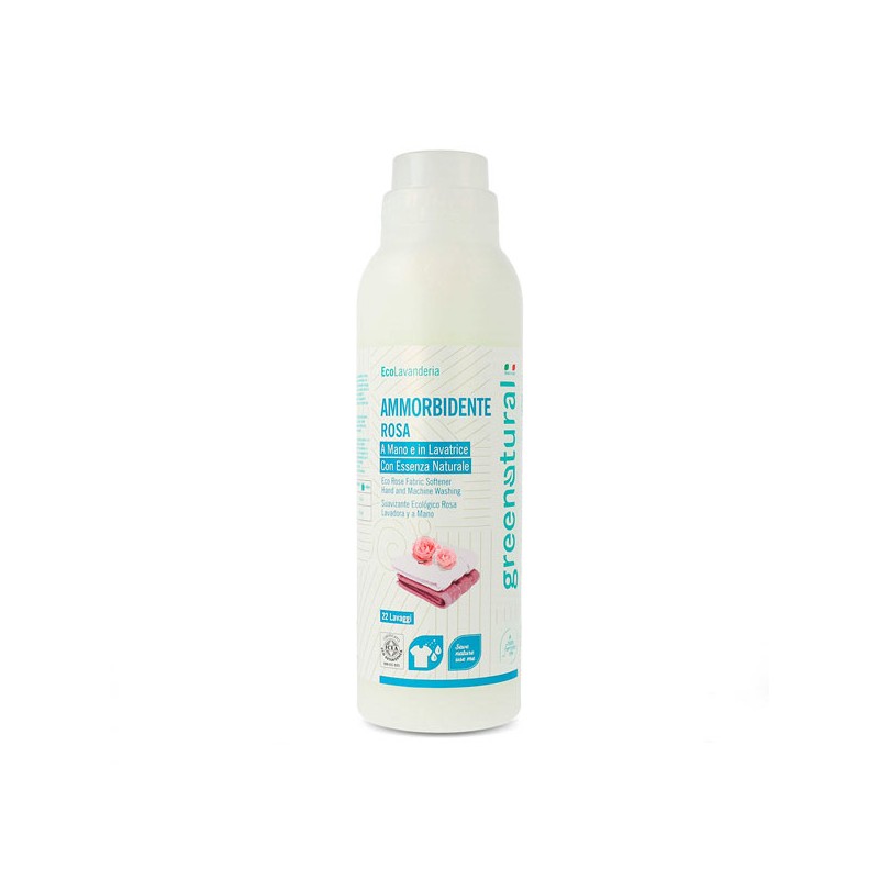 PINK SOFTENER 1 LITER ECO-FRIENDLY GREENNATURAL-ECOLOGICAL CLEANING-HOSTENATURA