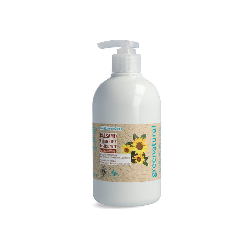 APRÈS-SHAMPOING CHEVEUX TOURNESOL ET KARITÉ 500 ML BIO GREENNATURA-CONDITIONNEUR-HOSTENATURA